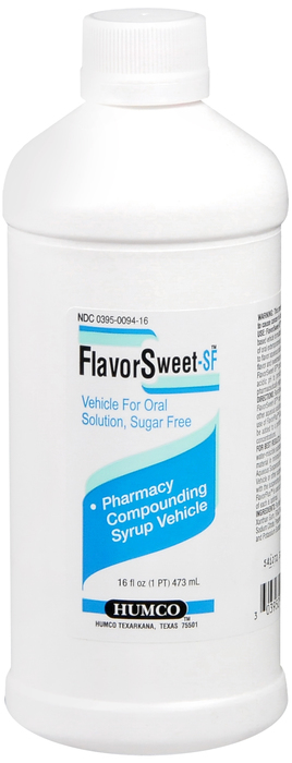 FLAVOR SWEET SUGAR FREE 16OZ HUMCO