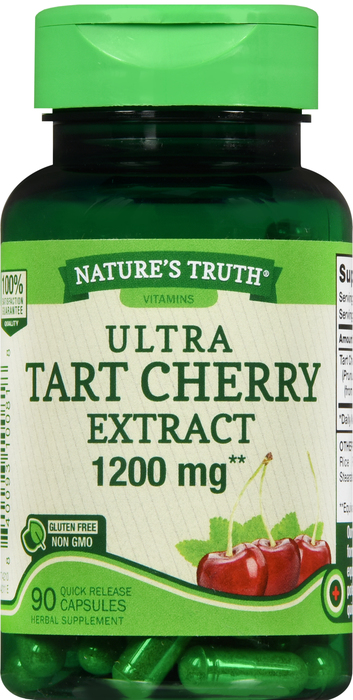 TART CHERRY 1200MG CAP 90CT NAT TRUTH