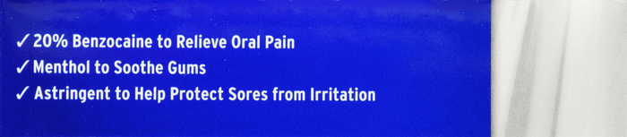 ORAJEL 3X MEDICATED MOUTH SORE GEL .42OZ