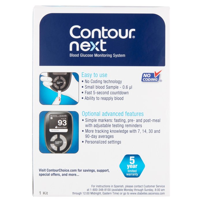 Contour Next Meter All-In-One Kit 1ct