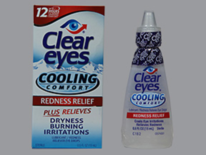 Clear Eyes Cooling Comfort Redness Relief Drops 0.5oz