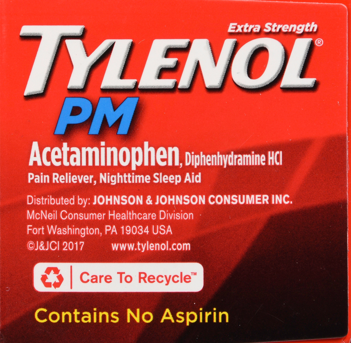 TYLENOL ES PM CAPLET 150