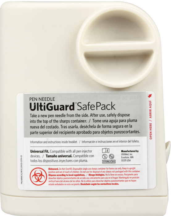 UltiGuard SafePack Pen Needles 29gx12mm 100ct