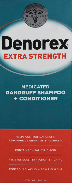 DENOREX EXTRA STRENGTH 2N1 SHM/CND 10OZ