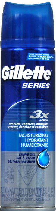 Gillette Series Men Moisturizing Shave Gel 7oz