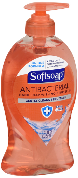 SoftSoap Crisp Clean Antibacterial Liquid Hand Soap Pump 11.25oz