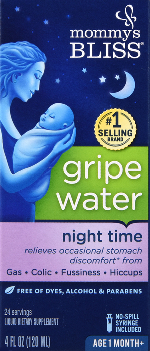 MOMMY'S BLISS GRIPE WATER NIGHT TIME 4OZ