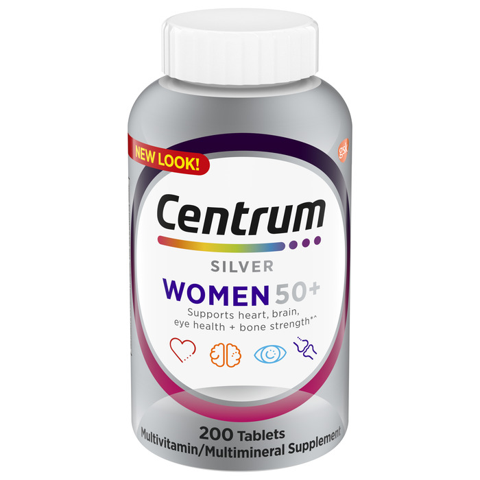 CENTRUM SILVER WOMEN 50+ TAB 200CT