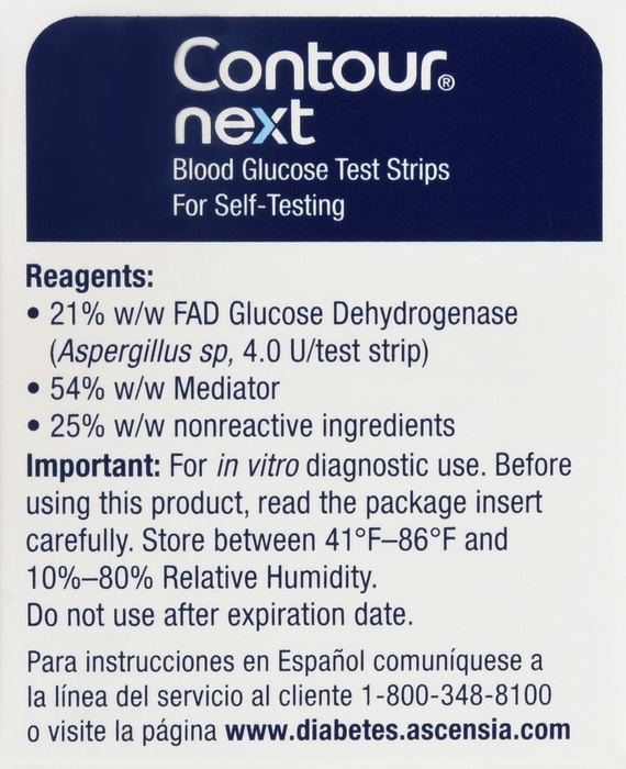 Contour Next Test Strips 50ct