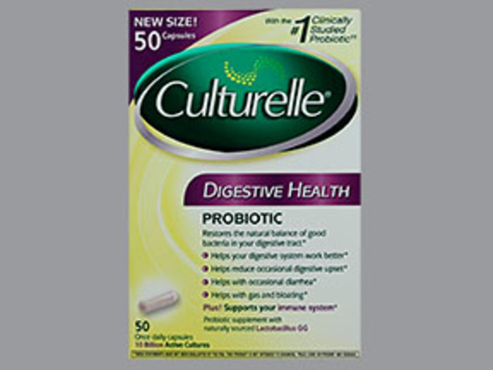 Culturelle Digestive Daily Probiotic Capsules 50ct