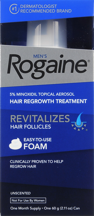 Rogaine Men's Hair Regrowth Treatment Foam 2.11oz