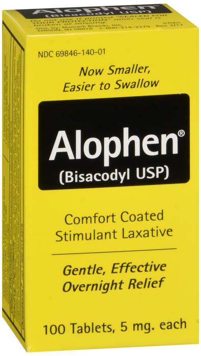 ALOPHEN TABLET 100CT