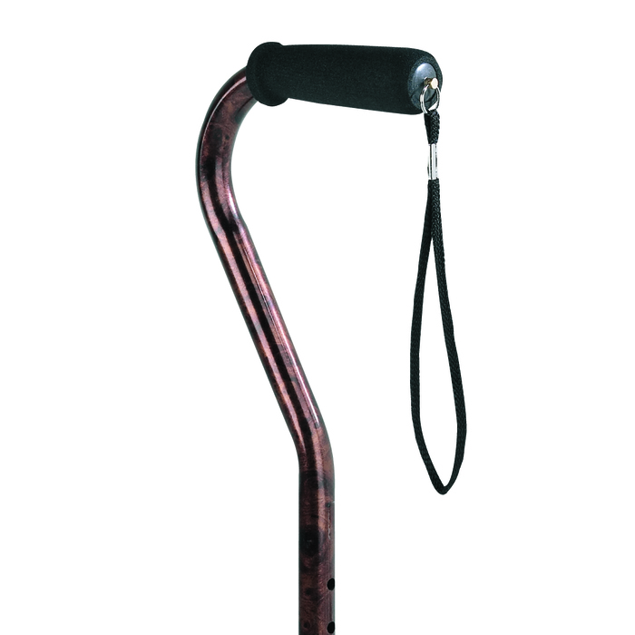 Cane Adjustable Designer Offset Bronze