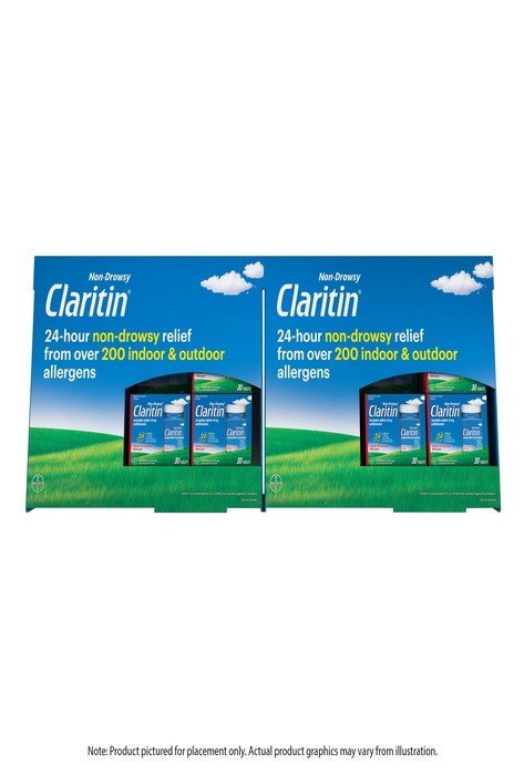 Claritin 30ct Tray 14pc DL