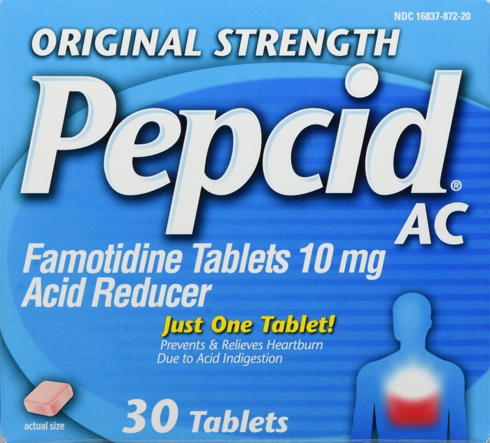 Pepcid AC Original Strength Acid Reducer Tablets 30ct