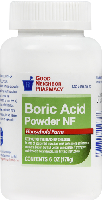 Good Neighbor Pharmacy Boric Acid Powder NF 6oz