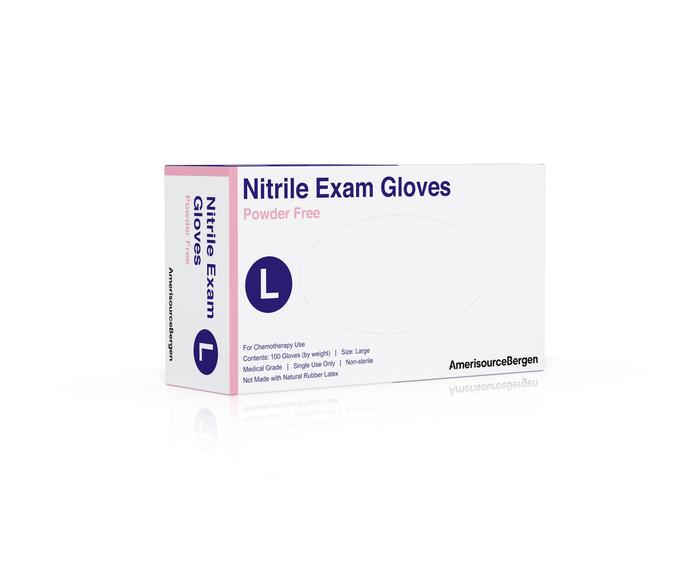 AmerisourceBergen Glove Nitrile Exam L 100ct