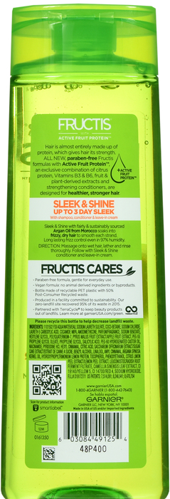 Garnier Fructis Sleek & Shine Shampoo 12.5oz