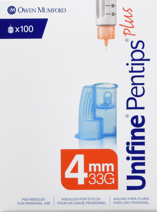 Unifine Pentips Plus 4mmx33g 100ct