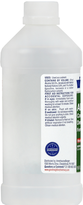 Good Neighbor Pharmacy Alcohol Denatured Liquid 24x16oz