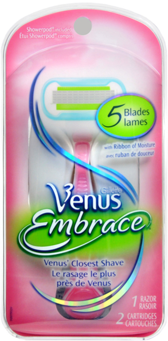 Gill Venus5 Smooth Pink Razor 1ct