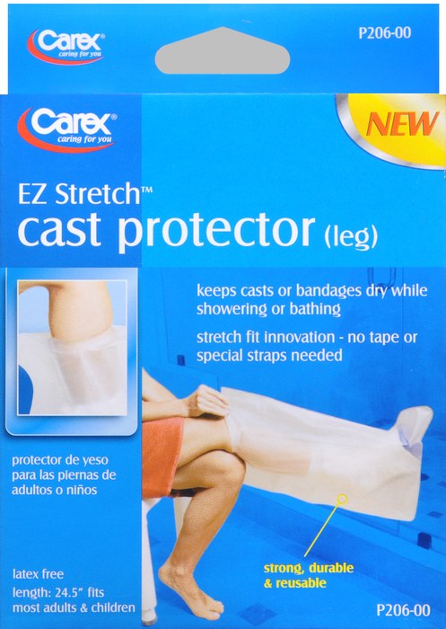 Carex E-Z Stretch Cast Protector, Leg 1ct