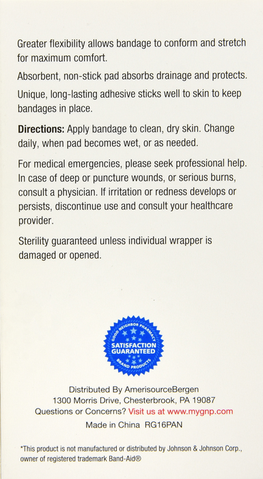 Good Neighbor Pharmacy Bandages Flexible Fabric 2x4 10ct