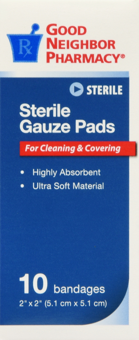 Good Neighbor Pharmacy Sterile Gauze Pads 2x2 10ct