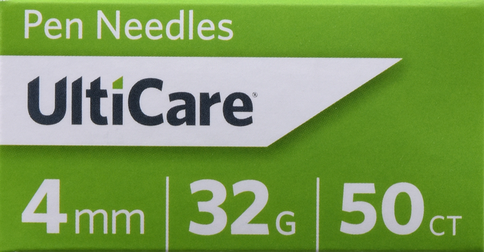 UltiCare Pen Needle 4mm 32g 50ct