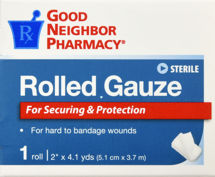 Good Neighbor Pharmacy Rolled Gauze 2"x4.1 yards