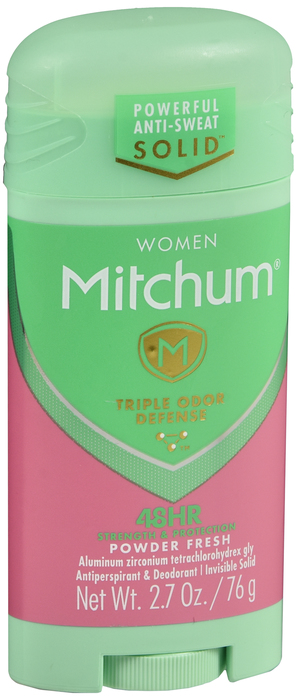 Mitchum Women Triple Odor Defense Powder Fresh Deodorant 2.7oz