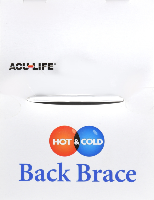 Apothecary Hot & Cold Therapy Back Brace 1ct