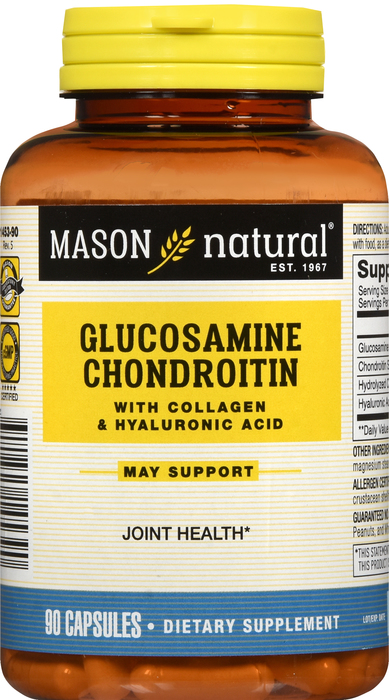 GLUCOSAMINE-CHOND 750-600MG CAP 90 MASON