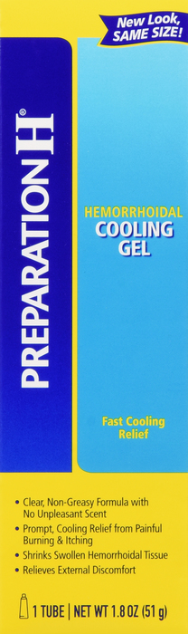 PREPARATION H COOLING GEL 1.8OZ