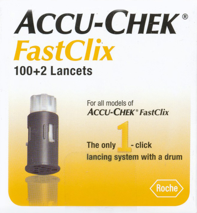 Accu-Chek Fastclix Lancets102ct