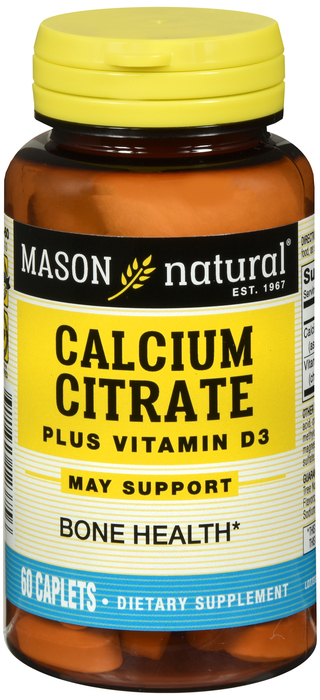 CALCIUM CITRAT W/D 315MG CPL 100CT MASON