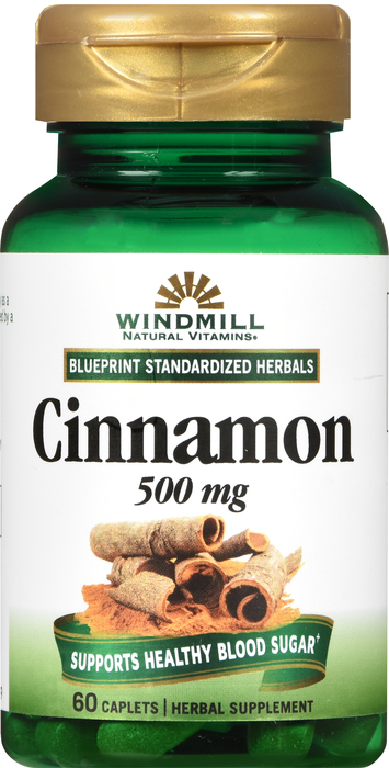 Windmill Cinnamon 500mg Capsules 60ct