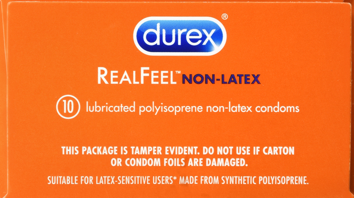 Durex RealFeel Non-Latex Condom 10ct