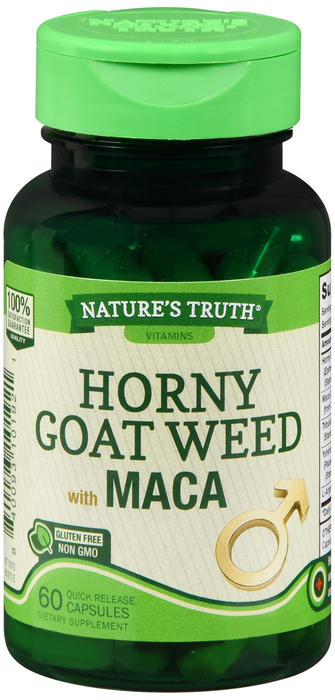 HORNY GOAT WEED CAPS 60CT NAT TRUTH