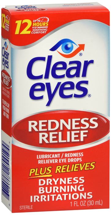 Clear Eyes Redness Relief Drops 1oz