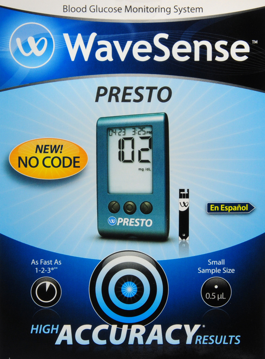 WAVESENSE PRESTO METER