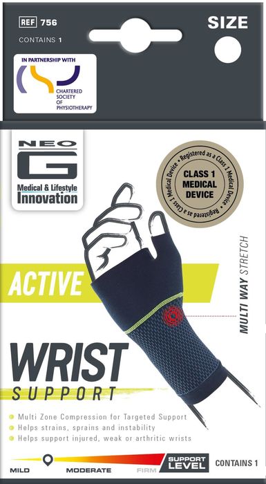 Neo G Active Wrist Support Large 1ct