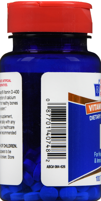 Good Neighbor Pharmacy Vitamin D 400 IU Tablets 100ct