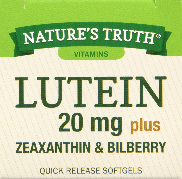 LUTEIN 20 MG SGC 39CT NAT TRUTH