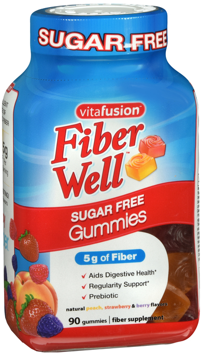 Vitafusion Fiber Well Vitamins Gummies 90ct