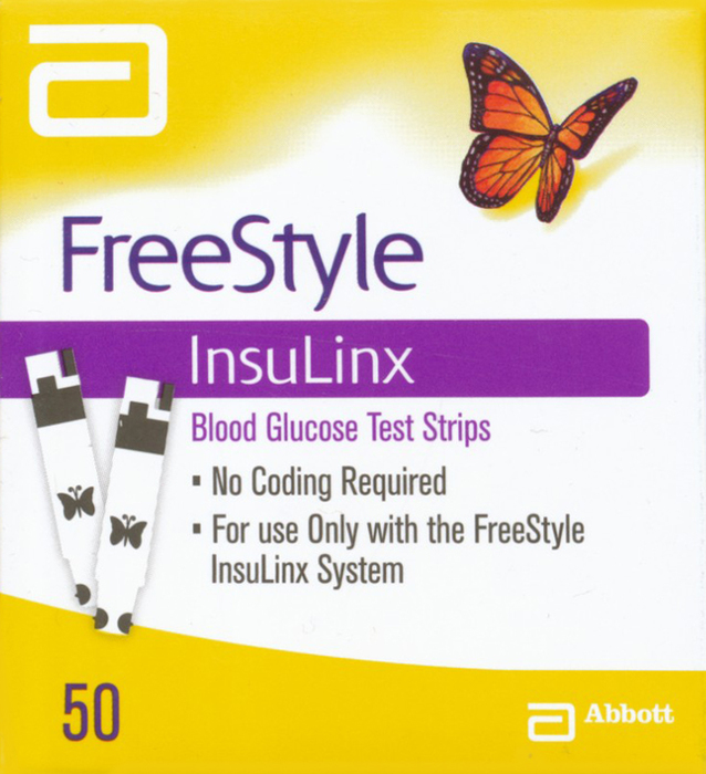 FREESTYLE INSULINX TEST STRIP 50CT