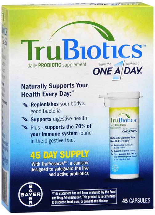 TRUBIOTICS VEG CAP 45CT