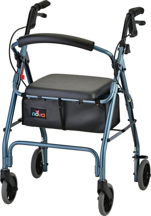 Getgo Classic Rolling Walker Blue4202CBL NOVA