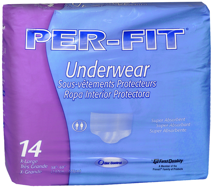 PerFit Underwear X-Large 4x14