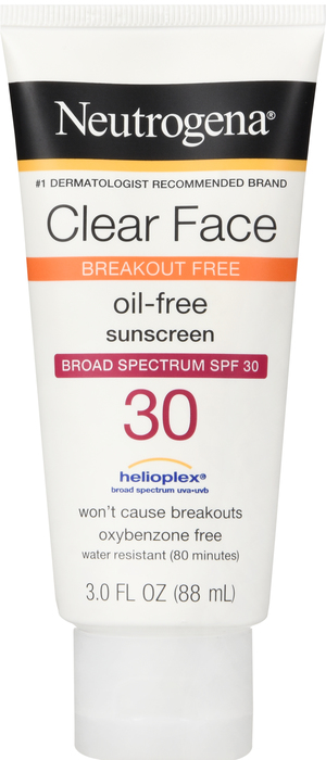 Neutrogena Clear Face Lotion SPF30 3oz